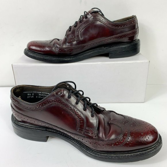 Vtg Shoe Classics JC Penney Shoes Men Sz 9.5 C main image 9